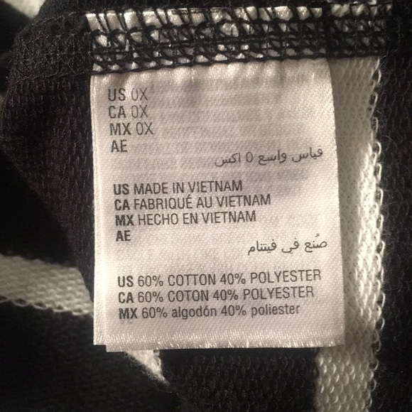 Karen Scott Plus Size Zip Front Striped Jacket Size 3X - Picture 6 of 6